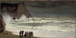 Monet, Claude - Grosse mer à Etretat