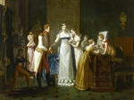 Auzou, Pauline - Marie-Louise of Austria Bidding Farewell to her Family in Vienna, 13th March 1810
