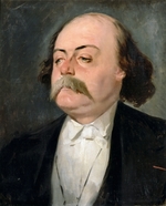 Giraud, Pierre François Eugène - Portrait of Gustave Flaubert (1821-1880)