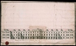 Anonymous - Ludwigsburg Palace. Facade design of the north wing