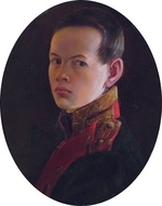 Dawe, George - Portrait of the Crown prince Alexander Nikolayevich (1818-1881)