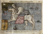Bünting, Heinrich - Asia Secunda Pars Terrae in Forma Pegasi (Asia in the Form of Pegasus)