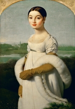 Ingres, Jean Auguste Dominique - Mademoiselle Caroline Rivière