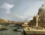 Canaletto - The Entrance to the Grand Canal and the Church Santa Maria della Salute, Venice