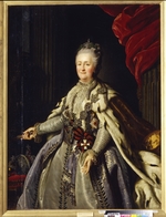 Anonymous - Portrait of Empress Catherine II (1729-1796)