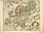Mercator, Gerardus - Atlas sive Cosmographicae Meditationes de Fabrica Mundi et Fabricati Fugura (Europe: Livonia, Russia, Lithuania)