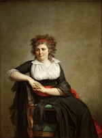 David, Jacques Louis - Robertine Tourteau, Marquise d'Orvilliers (1772-1862)