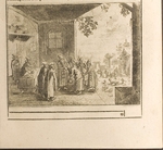 Rothgiesser, Christian Lorenzen - Court Oath Ceremony (Illustration from Travels to the Great Duke of Muscovy and the King of Persia by Adam Olearius)