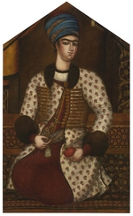 Sadiq, Muhammad - Portrait of Rustam Khan Zand