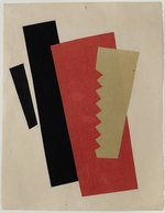 Popova, Lyubov Sergeyevna - Composition (Red-Black-Gold)