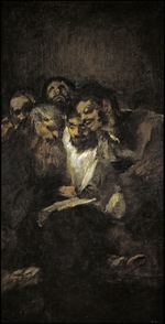 Goya, Francisco, de - The Reading (Politicians)