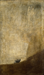 Goya, Francisco, de - The Dog