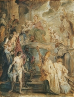 Rubens, Pieter Paul - The Mystical Marriage of Saint Catherine