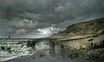 Monet, Claude - La Pointe de la Hève at Low Tide
