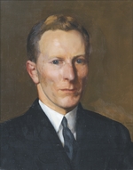 Somov, Konstantin Andreyevich - Portrait of Boris Emmanuilovich Nolde