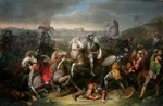 Riepenhausen, Johann Christian - Duke Erich von Calenberg rescues Emperor Maximilian in the Battle at Regensburg in 1504