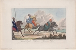 Geissler, Christian Gottfried Heinrich - Life-Guards Cossack, Officer and Cossack