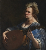 Gentileschi, Artemisia - Self-Portrait as a Lute Player