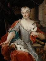 Ghezzi, Pier Leone - Portrait of Maria Clementina Sobieska (1702-1735)