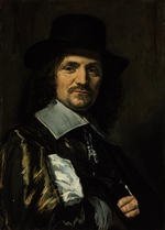 Hals, Frans I - Portrait of the painter Jan Asselijn (1610-1652)