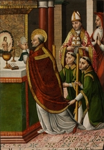 Master of Portillo - The Mass of Saint Gregory the Great