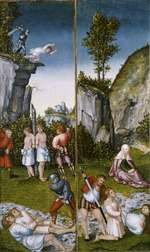 Cranach, Lucas, the Elder - Saint Felicitas at the martyrdom of her seven sons