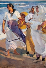 Sorolla y Bastida, Joaquín - Fisherwomen from Valencia