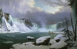 Sebron, Hippolyte - Niagara Falls in Winter