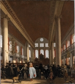 Witte, Emanuel, de - Interior of the Portuguese Synagogue in Amsterdam