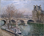 Pissarro, Camille - Le Pont Royal and Pavillon de Flore