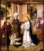 Master of the Saint Bartholomew Altarpiece - The Adoration of the Christ Child