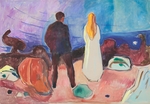 Munch, Edvard - Two Human Beings. The Lonely Ones