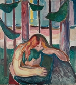 Munch, Edvard - The Vampire in the Forest
