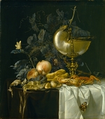 Aelst, Willem, van - Still-Life with Nautilus Cup