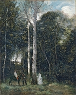 Corot, Jean-Baptiste Camille - The Parc des Lions at Port-Marly