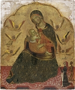 Anonymous - The Virgin of Humility with Angels and a Donor