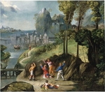 Dossi, Dosso - The Stoning of Saint Stephen