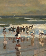 Homer, Winslow - Beach Scene