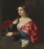 Palma il Vecchio, Jacopo, the Elder - Portrait of a young woman (La Bella)