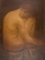 Rassenfosse, Armand - Male Nude Seated