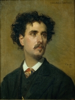 Madrazo y Kuntz, Federico de - Portrait of the painter Marià Fortuny (1838-1874)