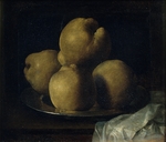 Zurbarán, Francisco, de - Still Life with Dish of Quince