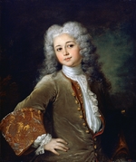 Largillière, Nicolas, de - Portrait of a Young Man with a Wig