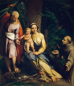 Correggio - The Rest on the Flight into Egypt