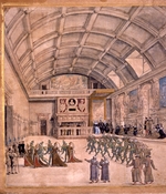 Coxcie (Coxie), Michiel - Great hall of Binche Palace 