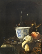 Kalf, Willem - Still life with a Chinese porcelain bowl