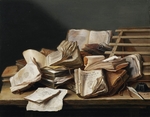 Heem, Jan Davidsz. de - Still life with books