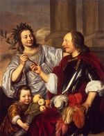 Bray, Jan de - Allegorical family portrait