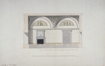 Cameron, Charles - The Cold Baths at Tsarskoye Selo. Design for ground floor walls