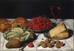 Plepp, Joseph - Still Life with Cherries and Cheese